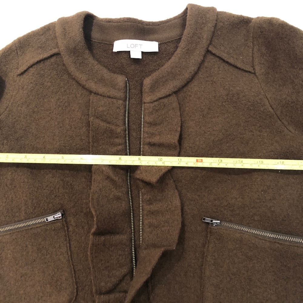 Loft Ruffle Zip Jacket - Picture 11 of 13